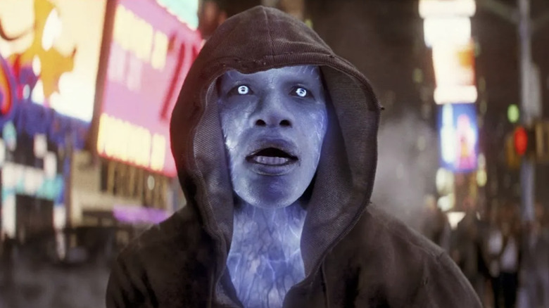 Electro enters Time Square