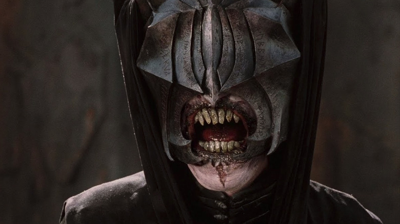 A close up of the Mouth of Sauron