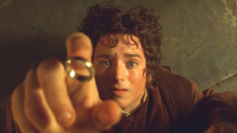 Frodo catches the One Ring