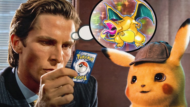 A composite of American Psycho and Pokemon