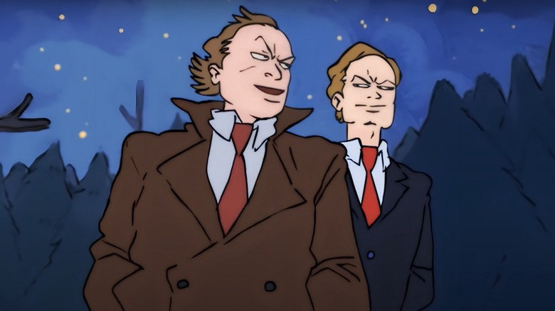 Niles and Frasier as demon lords